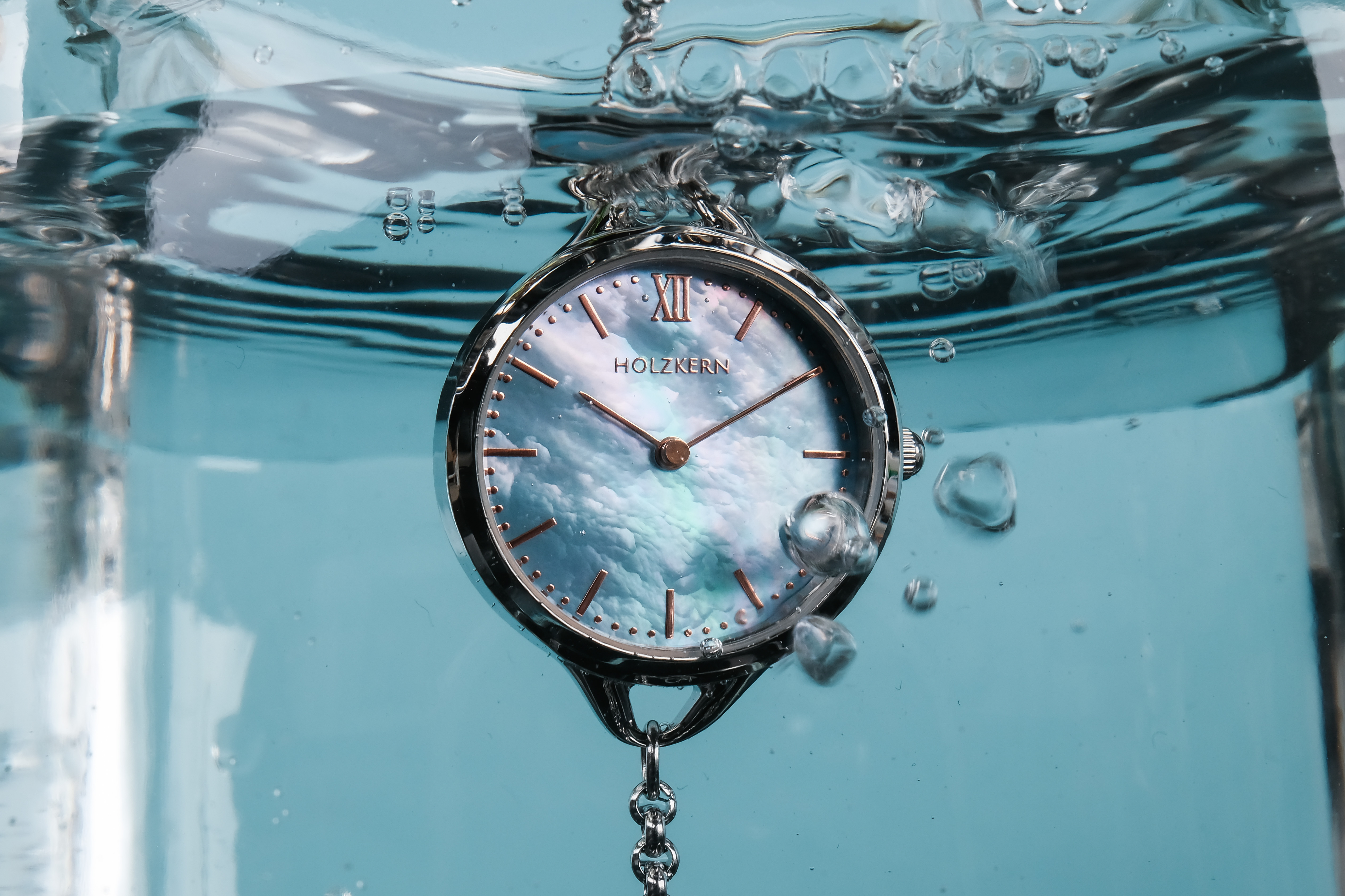 Stainless Steel Holzkern Glas Brighter (Nacre/Silver) Wholesale